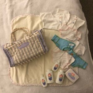 American Girl Bitty Baby Diaper Bag Set
